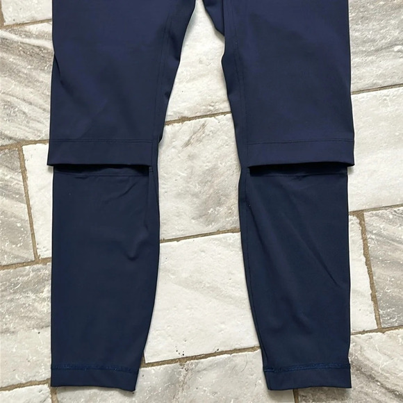 Lululemon Navy Open Knee Leggings - Picture 2 of 10